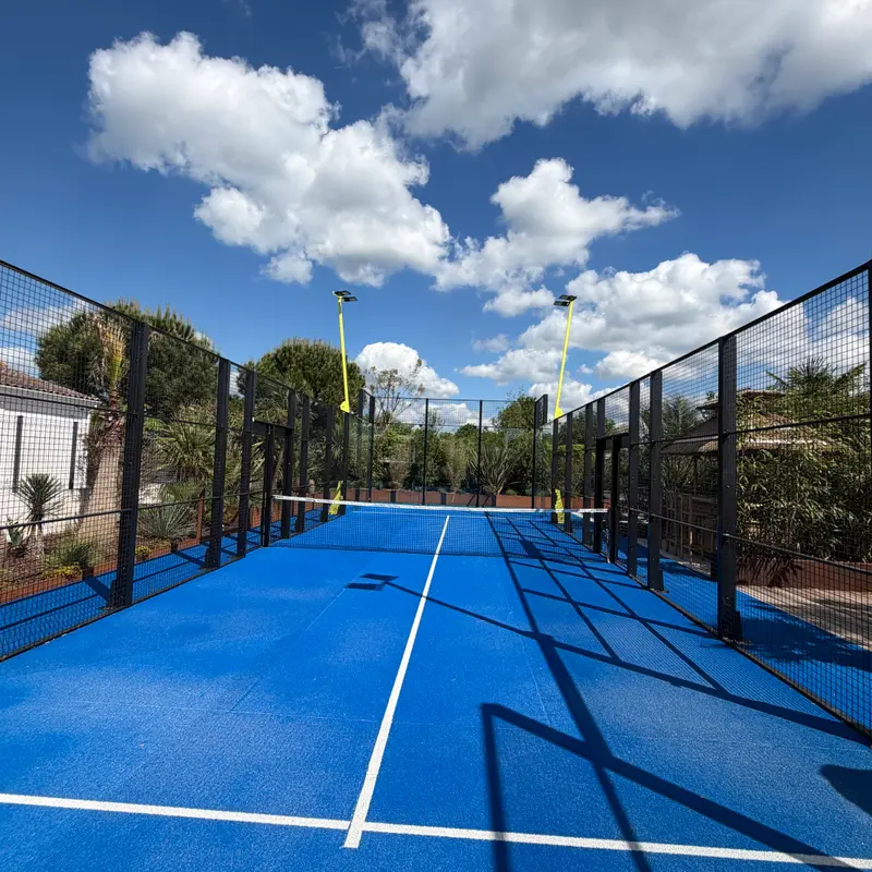 Le court de padel panoramique