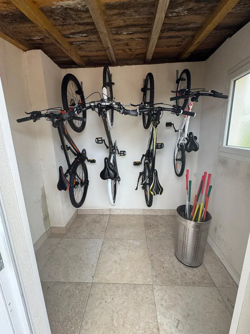 Les vélos à disposition des voyageurs
